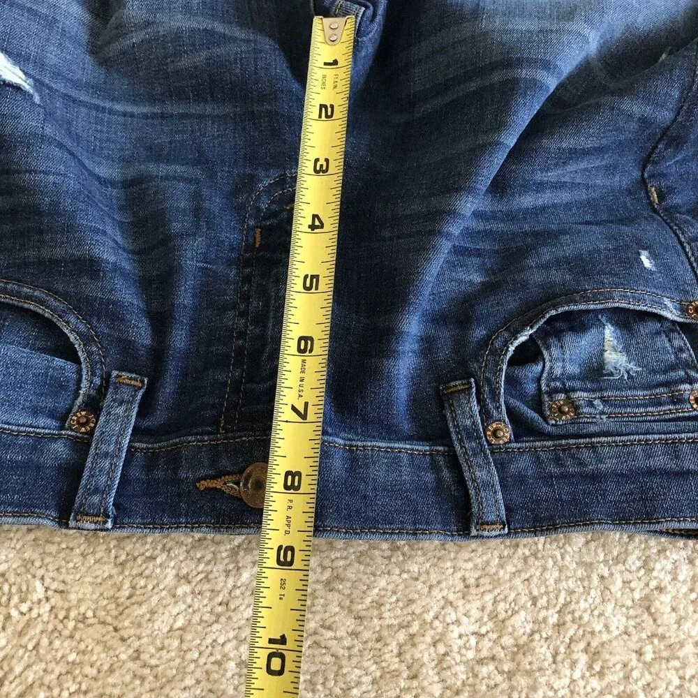 J. Crew Women's 9" High Rise Toothpick Jean Size 29 Skinny Stretch Durable - Picture 8 of 10